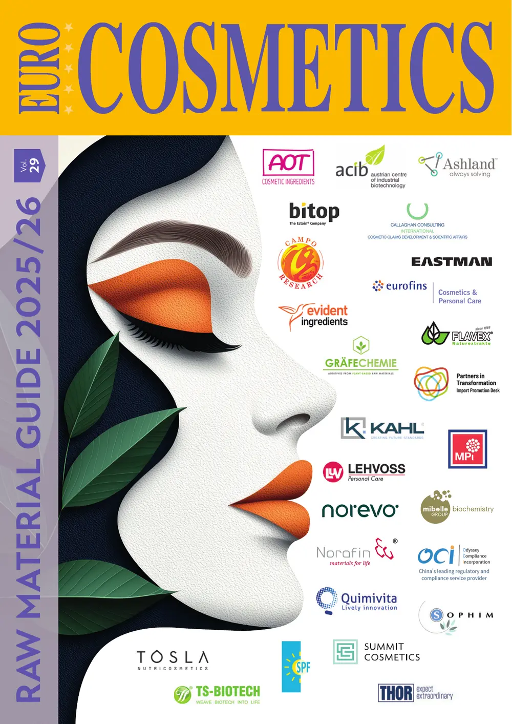 EURO COSMETICS — Cosmetic Raw Material Guide 2025/26